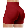Shorts Push-Up Scrunch – Rojo