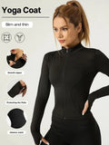 Chaqueta Elara Slim Fit – Negro