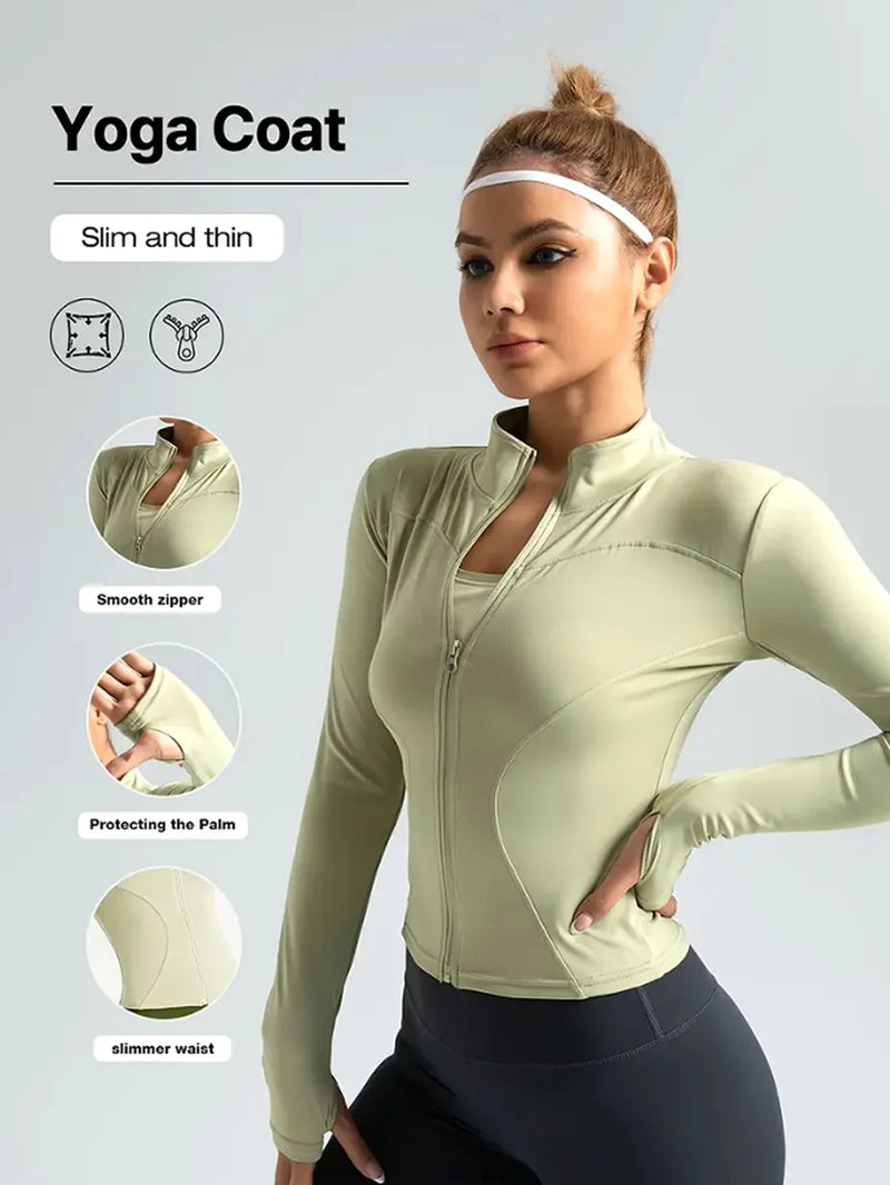 Chaqueta Elara Slim Fit – Verde Pistacho