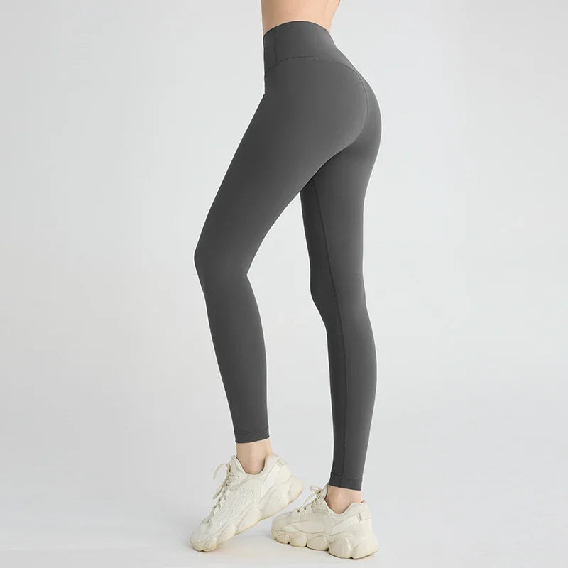 Leggings Mlic Push-Up Scrunch – Gris Oscuro