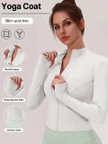 Chaqueta Elara Slim Fit – Marfil