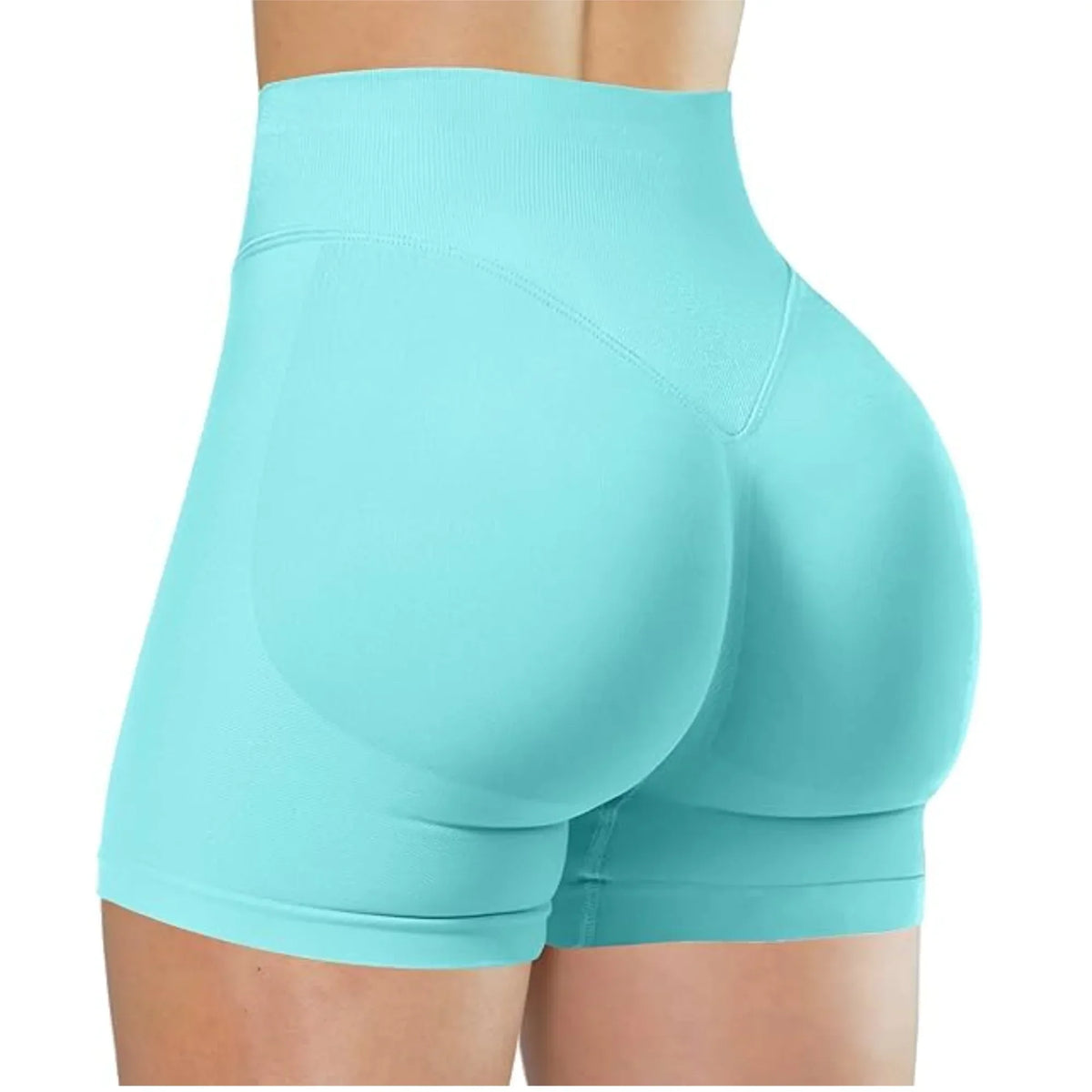 Shorts Push-Up Scrunch – Verde Agua