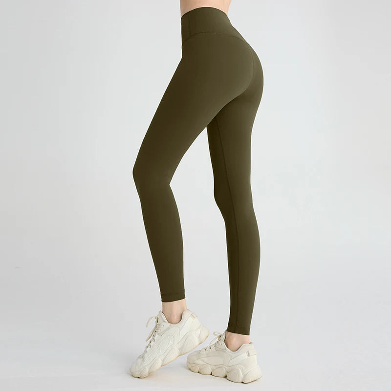 Leggings Mlic Push-Up Scrunch – Verde Oliva