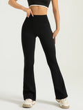 Leggings Acampanados Flare – Negro