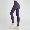 Leggings Mlic Push-Up Scrunch – Morado Grisáceo